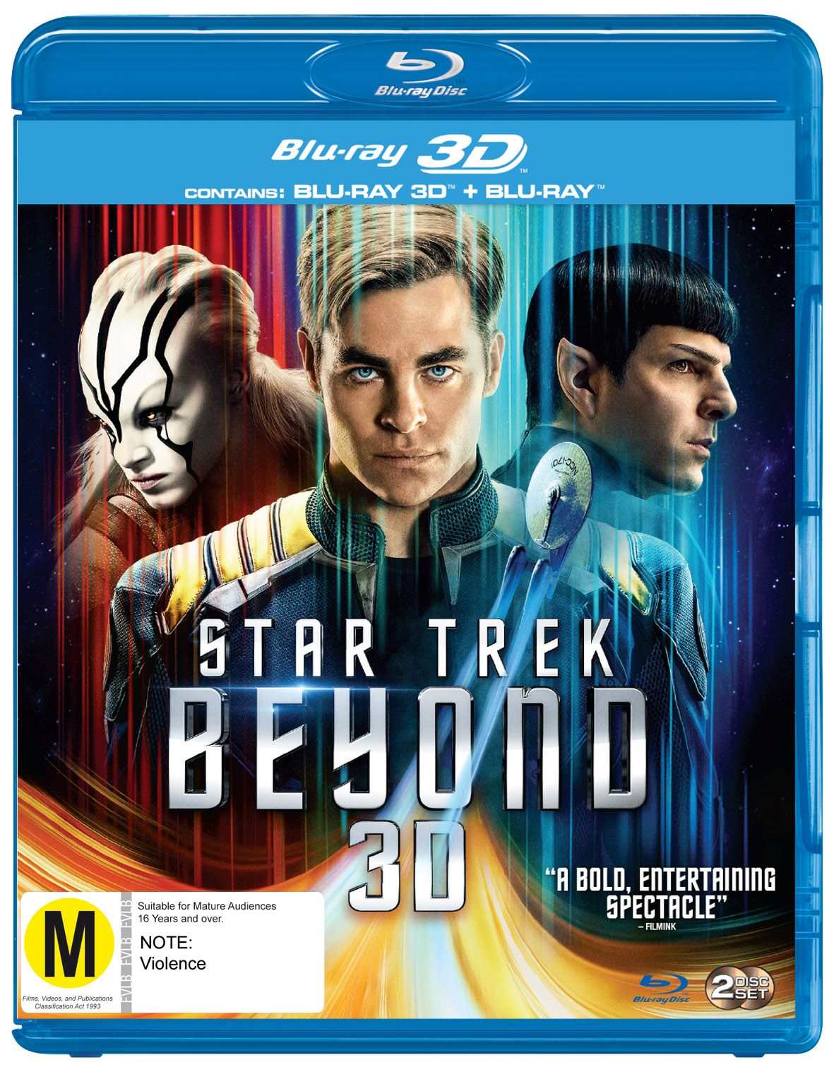 Star Trek Beyond 3D Blu Ray