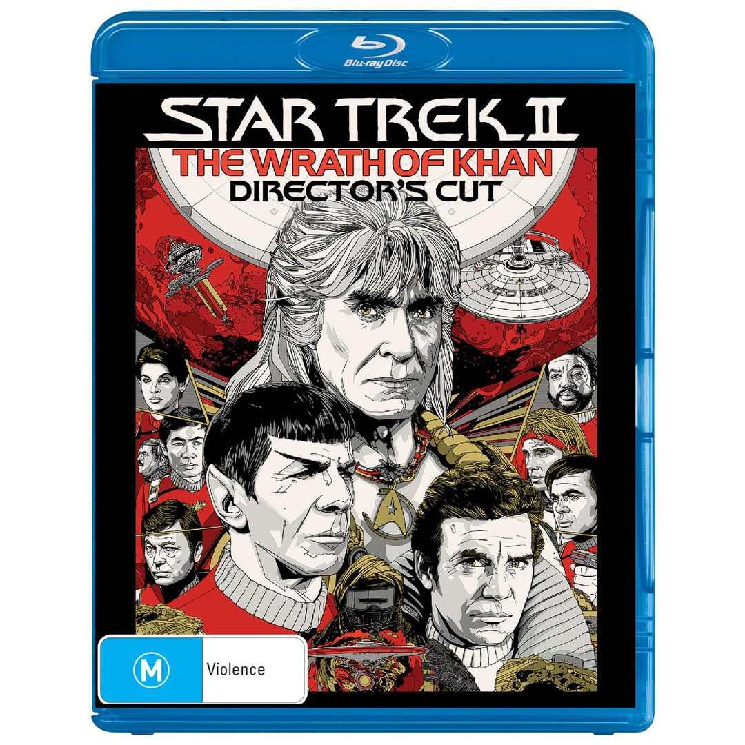 Star Trek: The Wrath of Khan Director's Cut (Blu Ray) Brand New