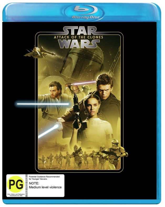 Star Wars: Attack of the Clones (Blu Ray) 2 Disc Version Default Title