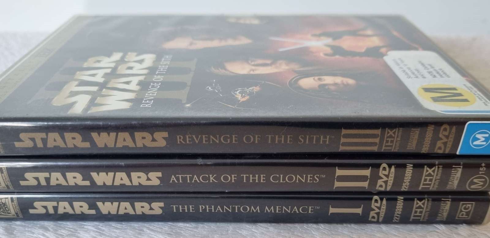Star Wars Prequel Trilogy 6 Disc Set