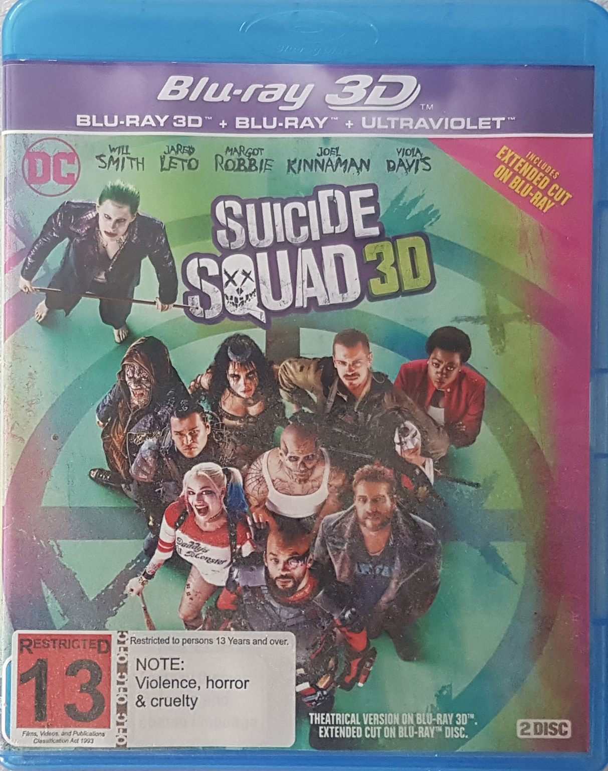 Suicide Squad 3D + 2D (Blu Ray) Default Title