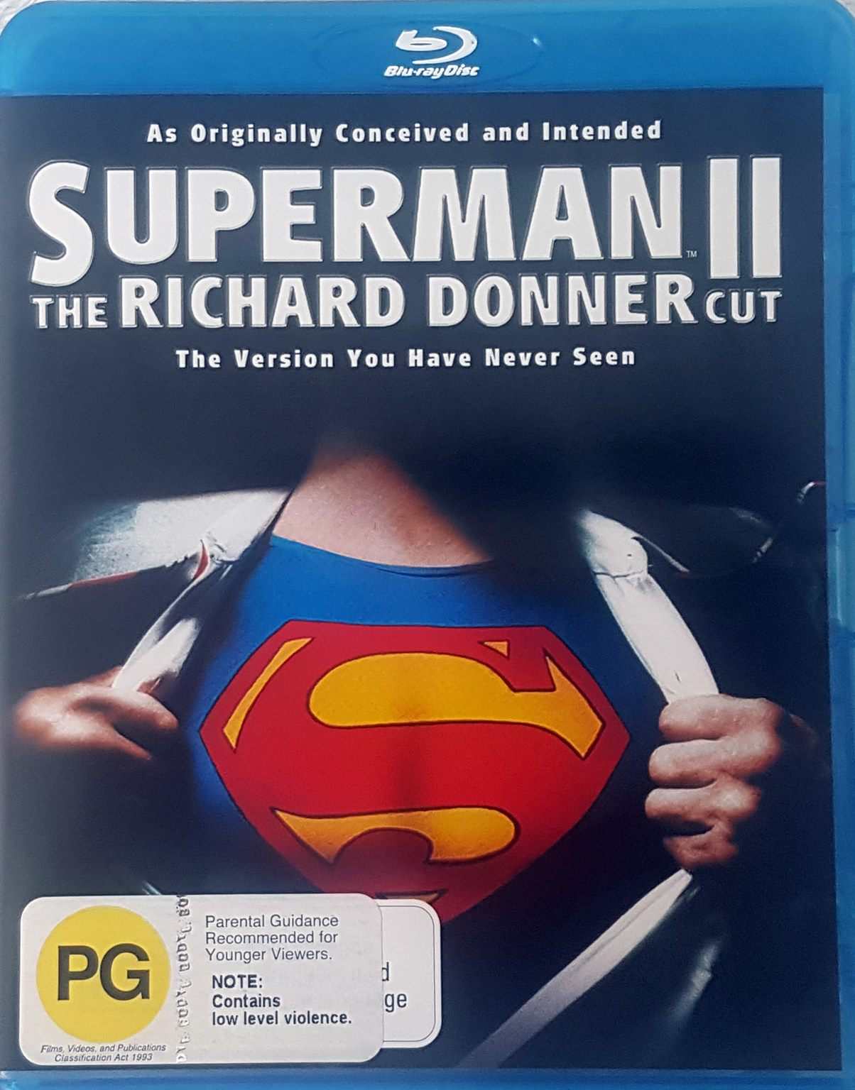 Superman II (Blu Ray) The Richard Donner Cut Default Title