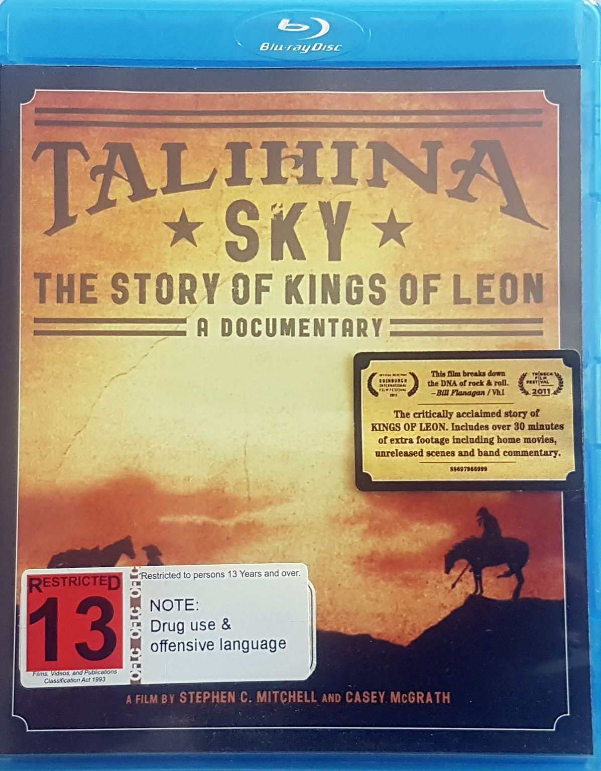 Talihina Sky: The Story of Kings of Leon - A Documentary (Blu Ray) Default Title