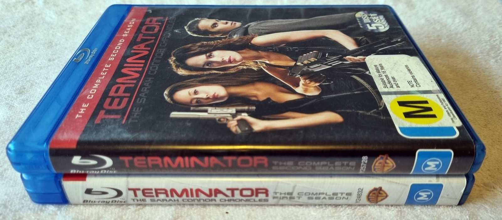 Terminator: The Sarah Connor Chronicles Complete Series 1-2 (Blu Ray) Default Title