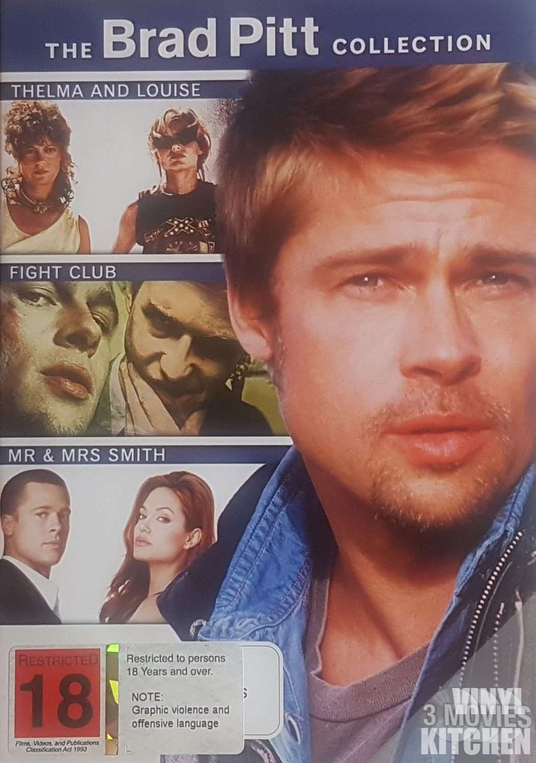 The Brad Pitt Collection: Mr and Mrs Smith / Thelma and Louise / Fight Club