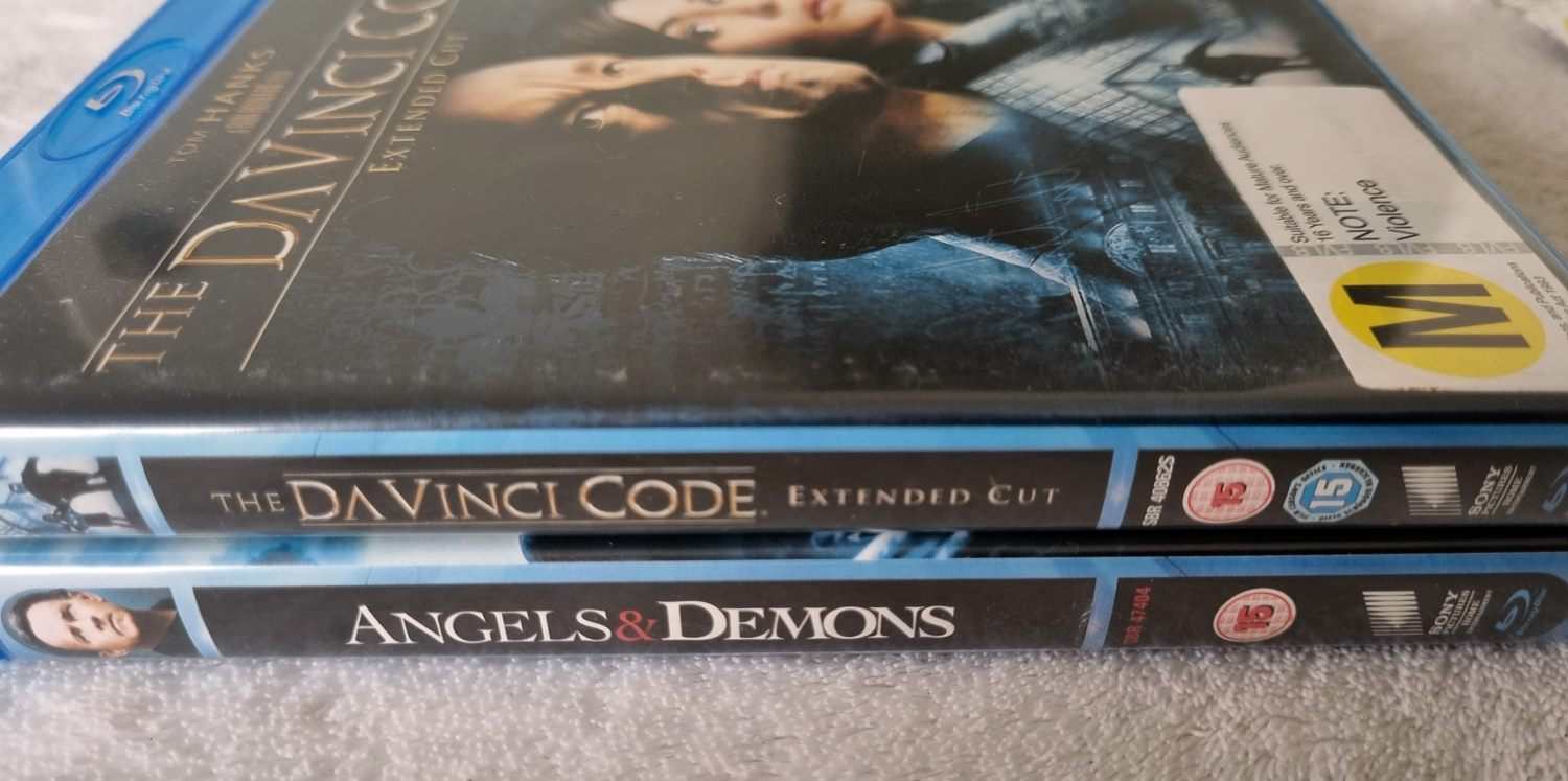 The Da Vinci Code Extended Cut / Angels and Demons (Blu Ray)