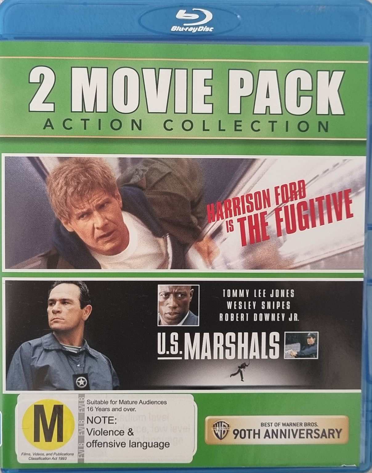 The Fugitive / U.S. Marshals Blu Ray