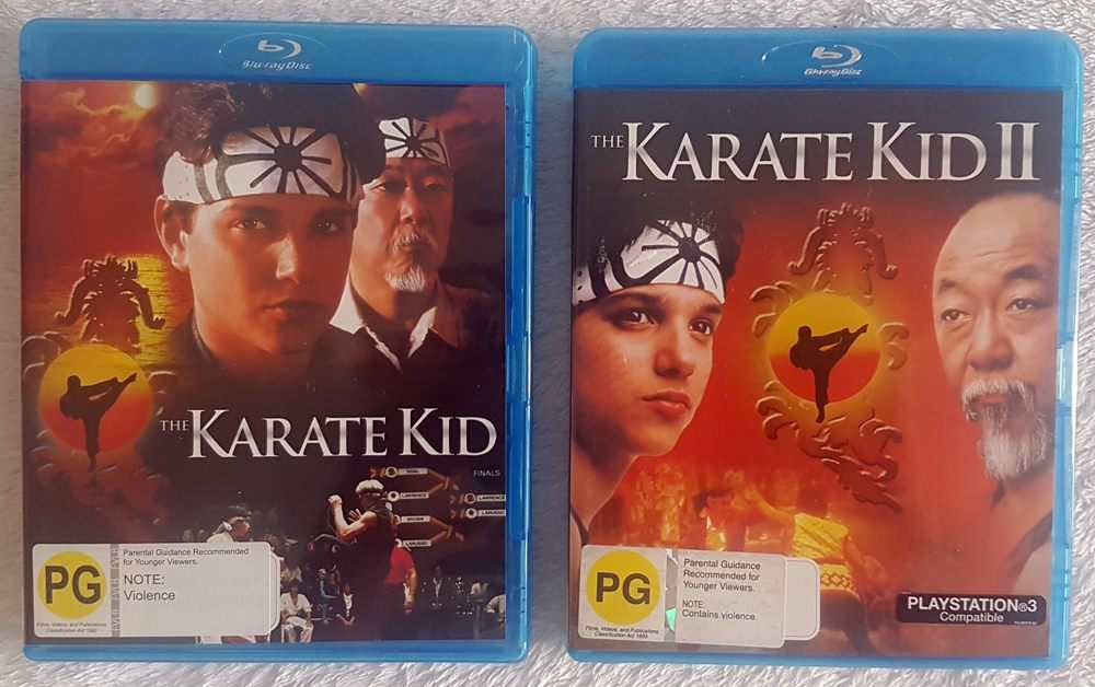 The Karate Kid / The Karate Kid II Blu Ray