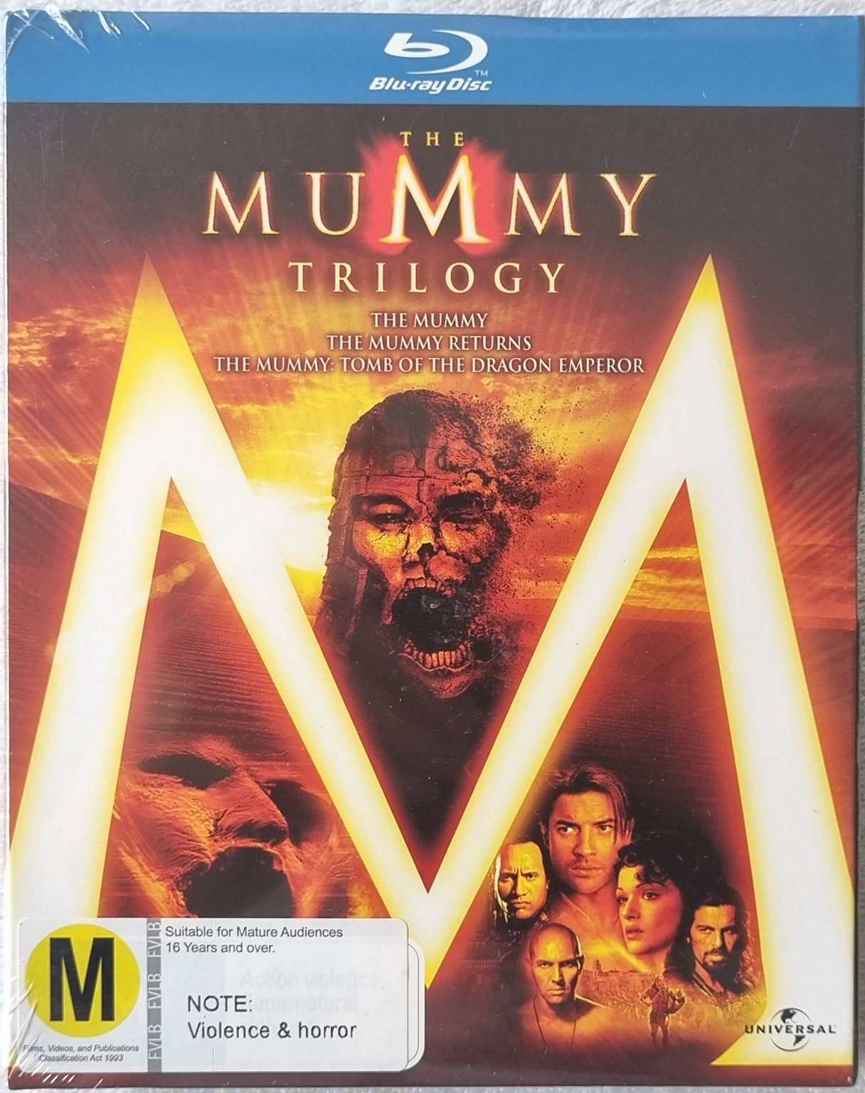 The Mummy Trilogy (Blu Ray) Brand new