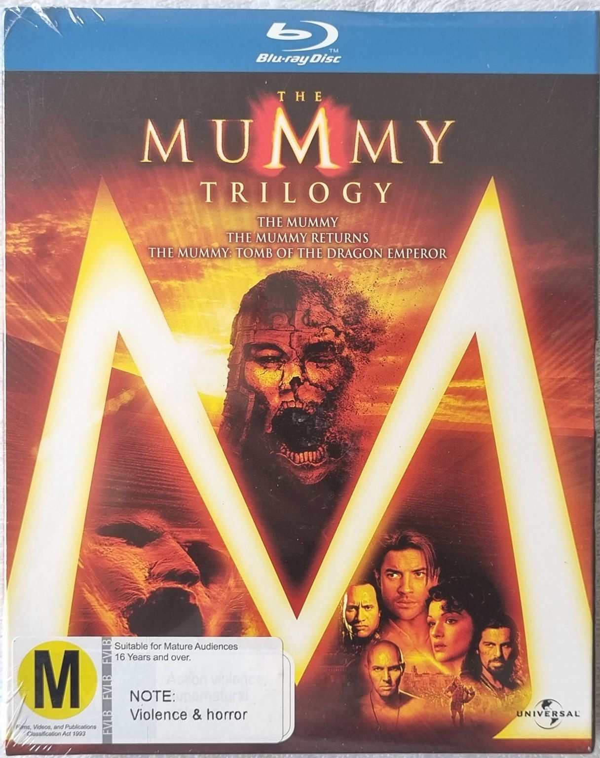 The Mummy Trilogy Blu Ray Brand new