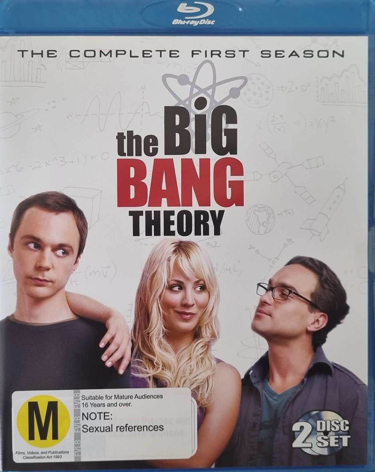 The Big Bang Theory: The Complete First Season (Blu Ray) Default Title