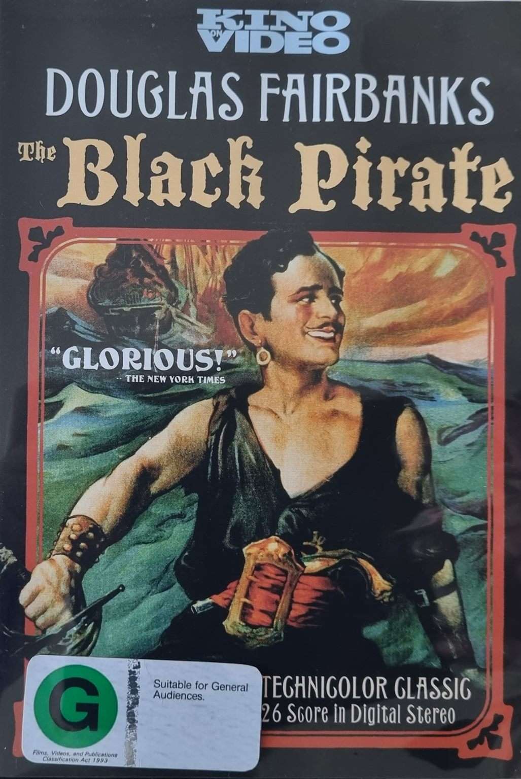 The Black Pirate - Kino Lorber Region 1