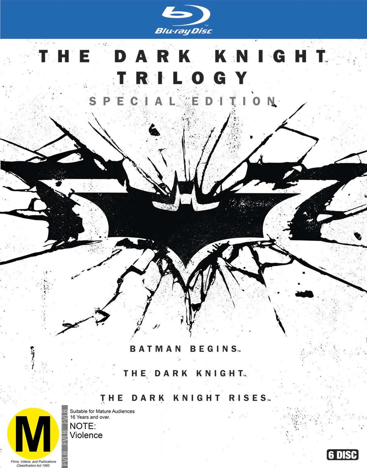 The Dark Knight Trilogy - Special Edition - 6 Discs (Blu Ray) Default Title
