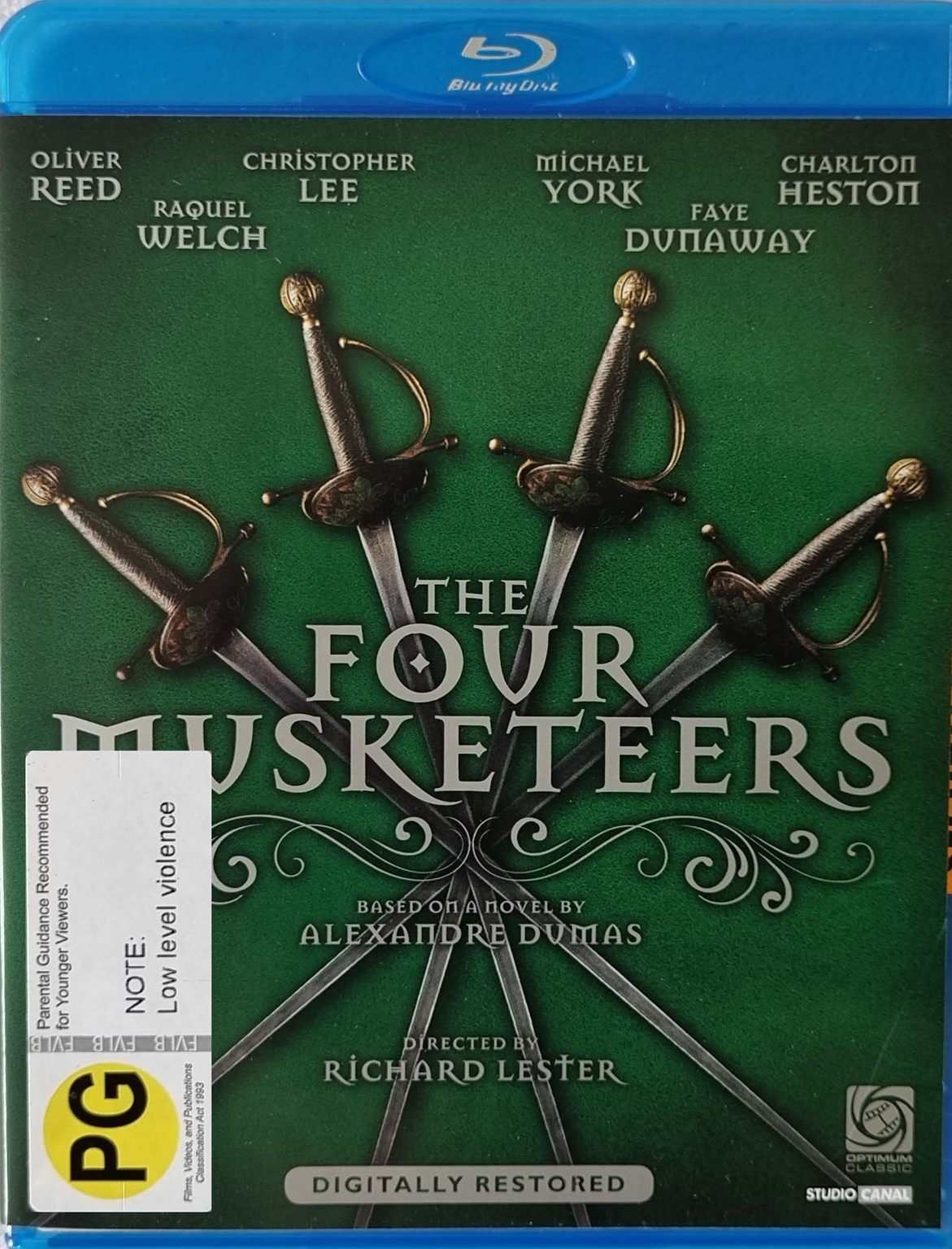 The Four Musketeers (Blu Ray) Default Title
