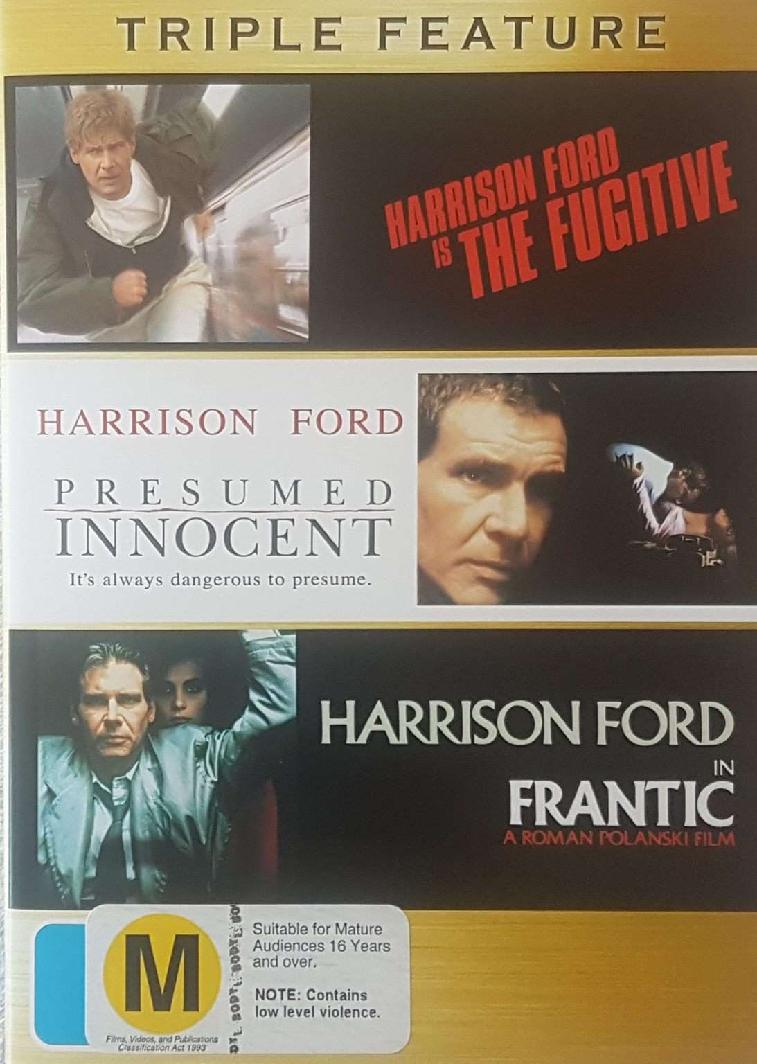 The Fugitive / Presumed Innocent / Frantic