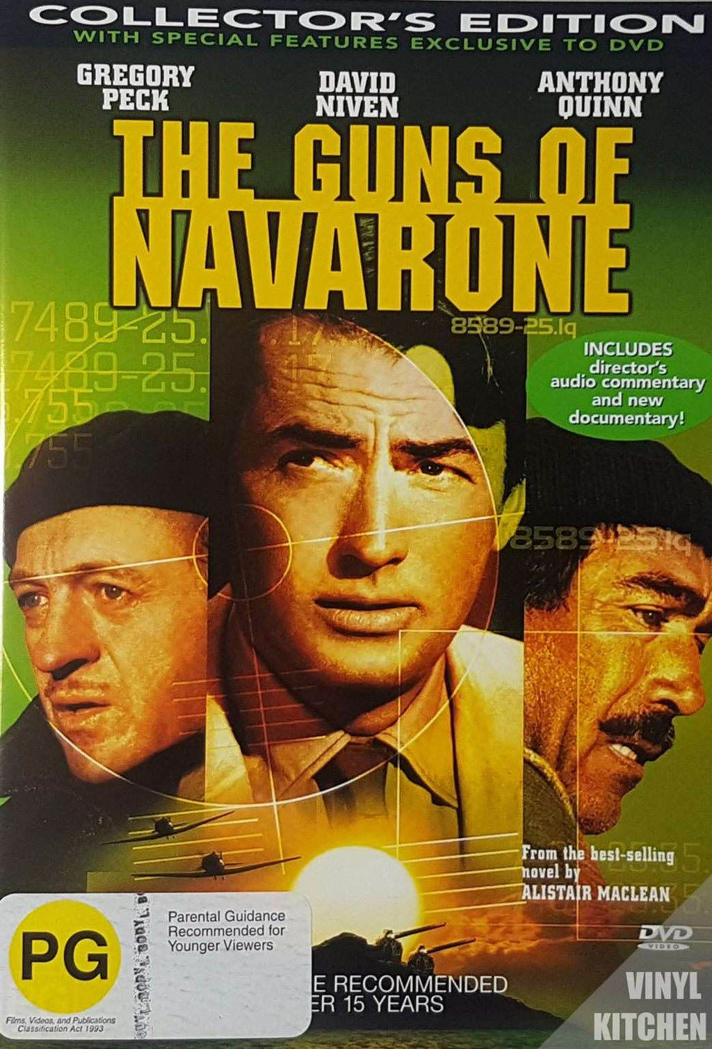 Navarong The Guns of Navarone (DVD)