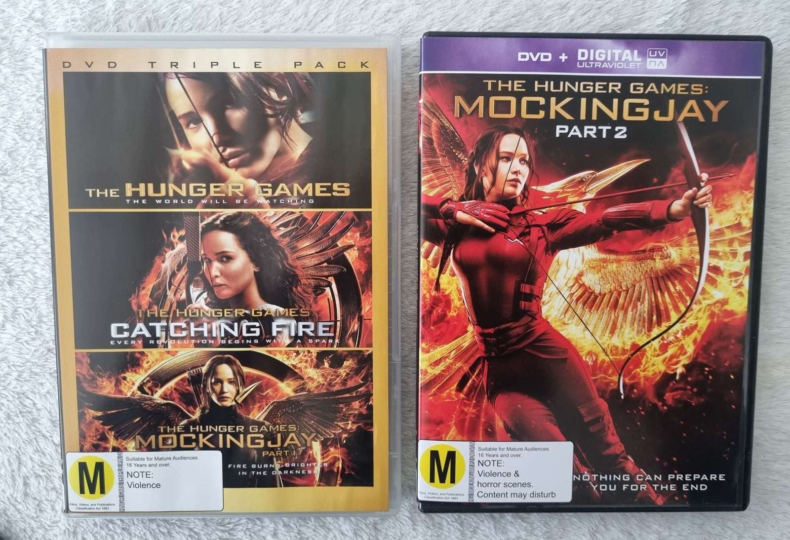 The Hunger Games Complete 4 Movie Collection