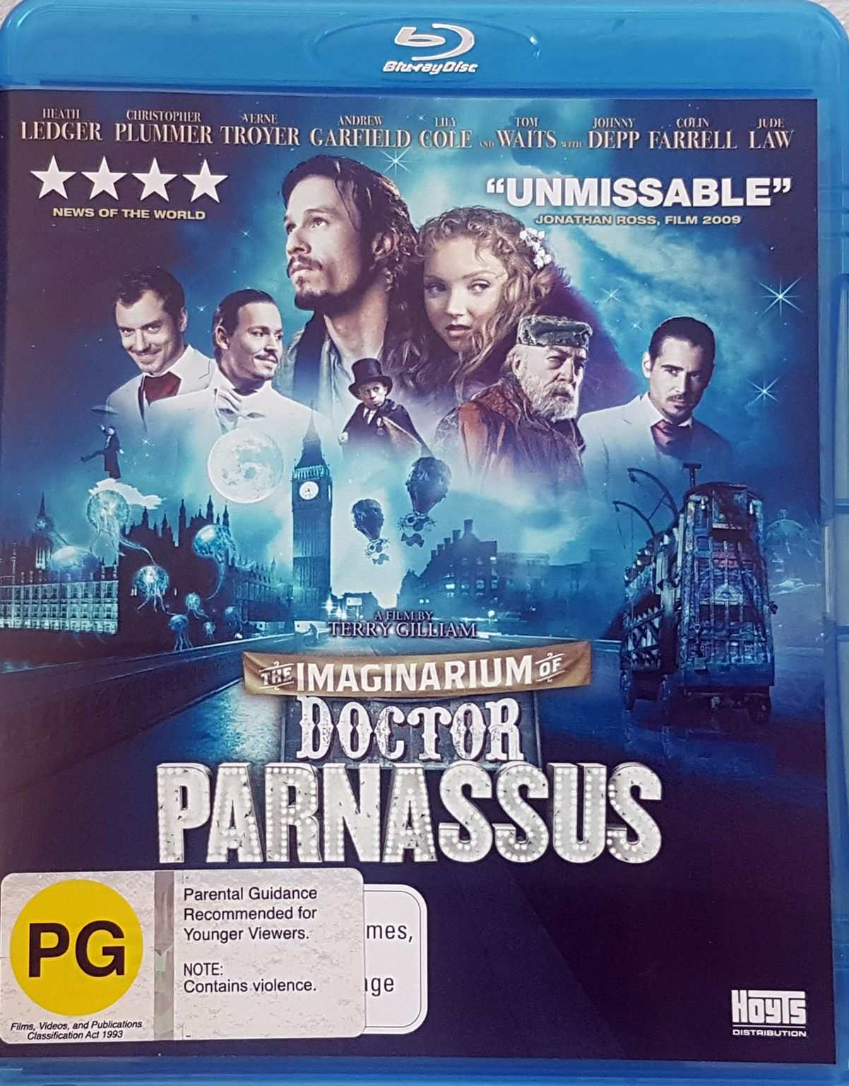 The Imaginarium of Doctor Parnassus (Blu Ray) Default Title