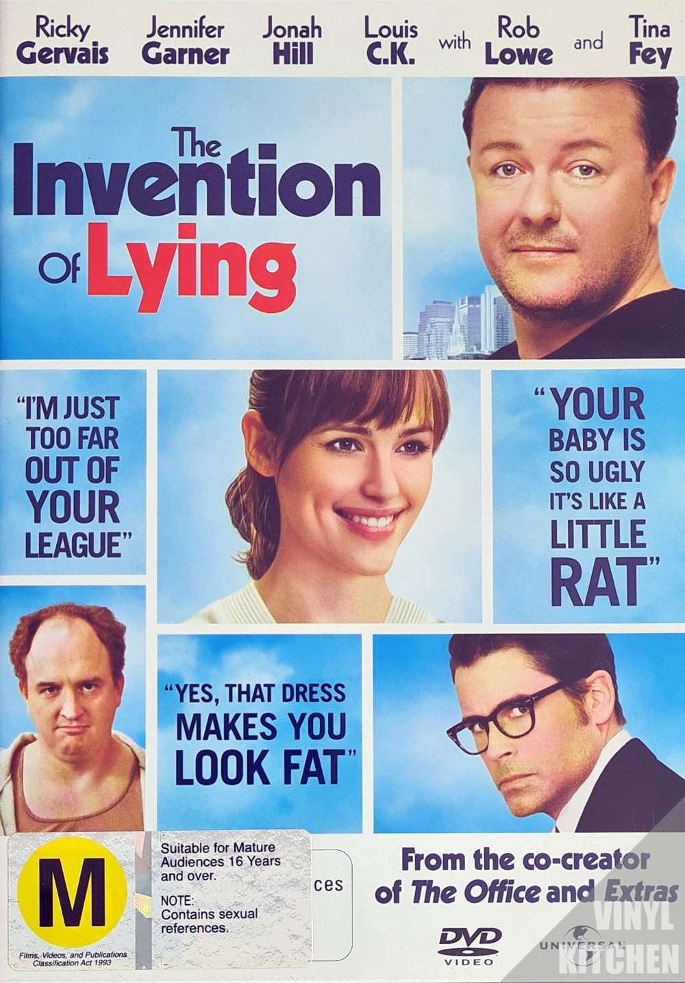 The Invention Of Lying DVD The invention of lying dvd