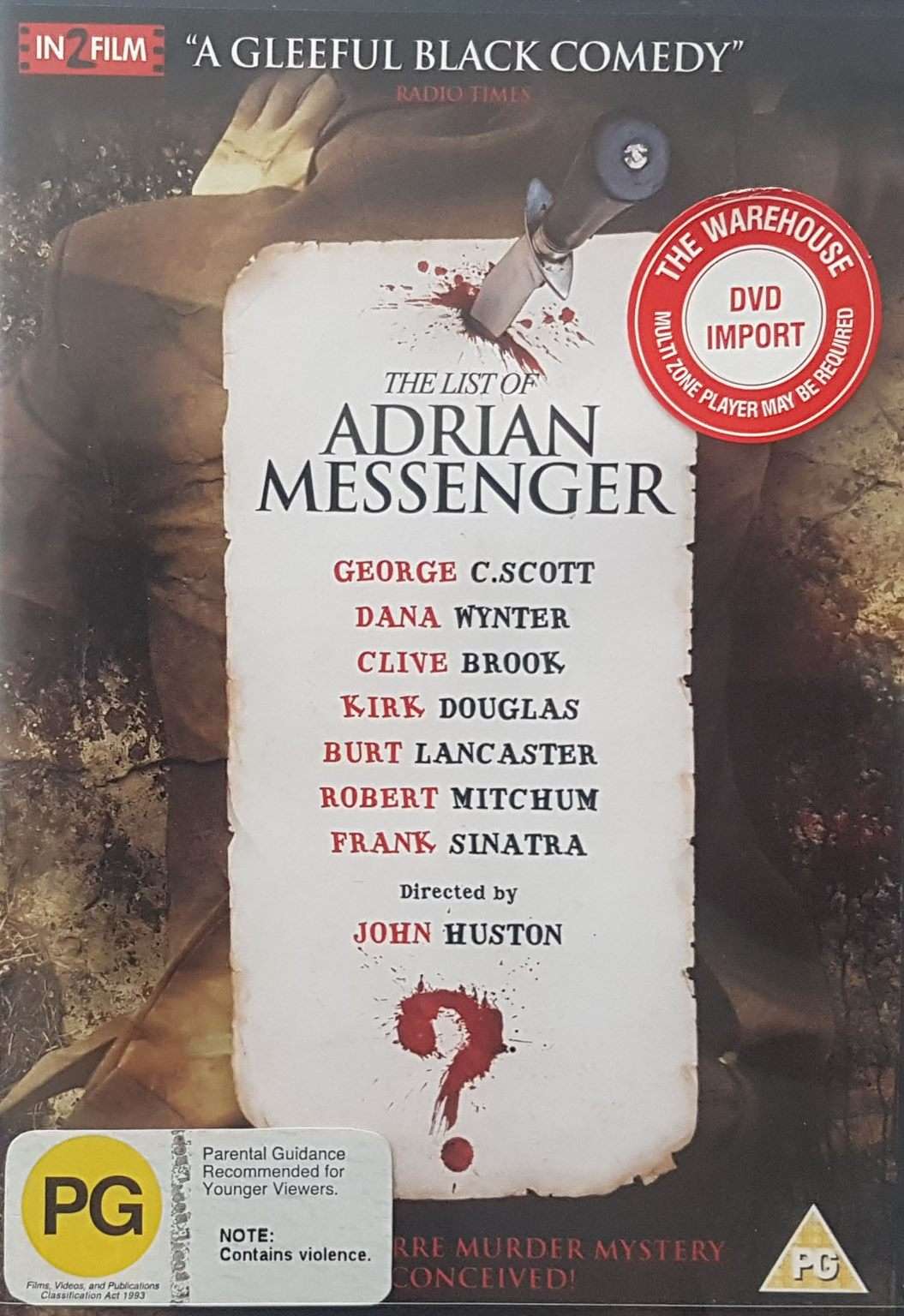 The List of Adrian Messenger Region 2