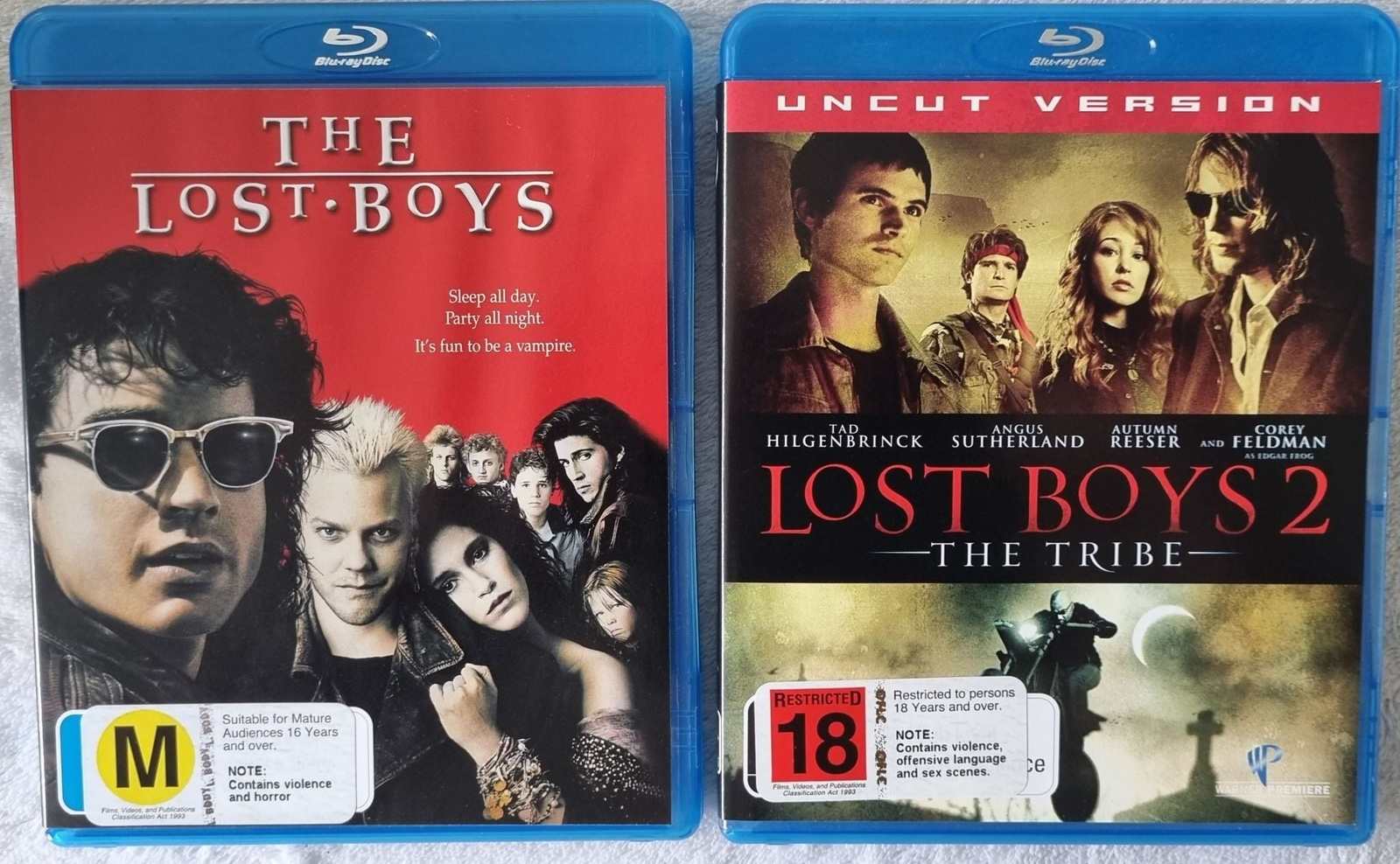 The Lost Boys & Lost Boys 2: The Tribe (Blu Ray) Default Title