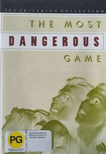 The Most Dangerous Game 1932 - Criterion Collection Region 1