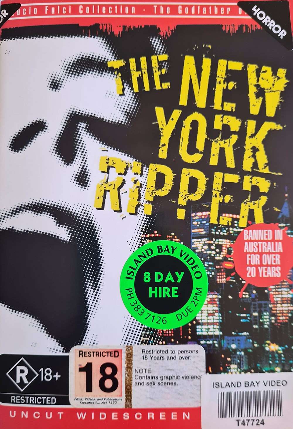 The New York Ripper EX RENTAL
