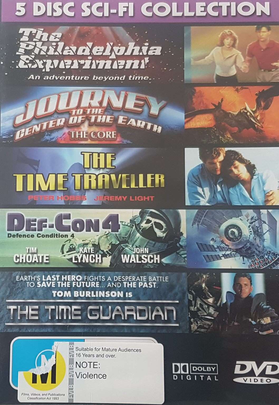 The Philadelphia Experiment/Def Con 4/The Time Guardian/The Time Traveller/