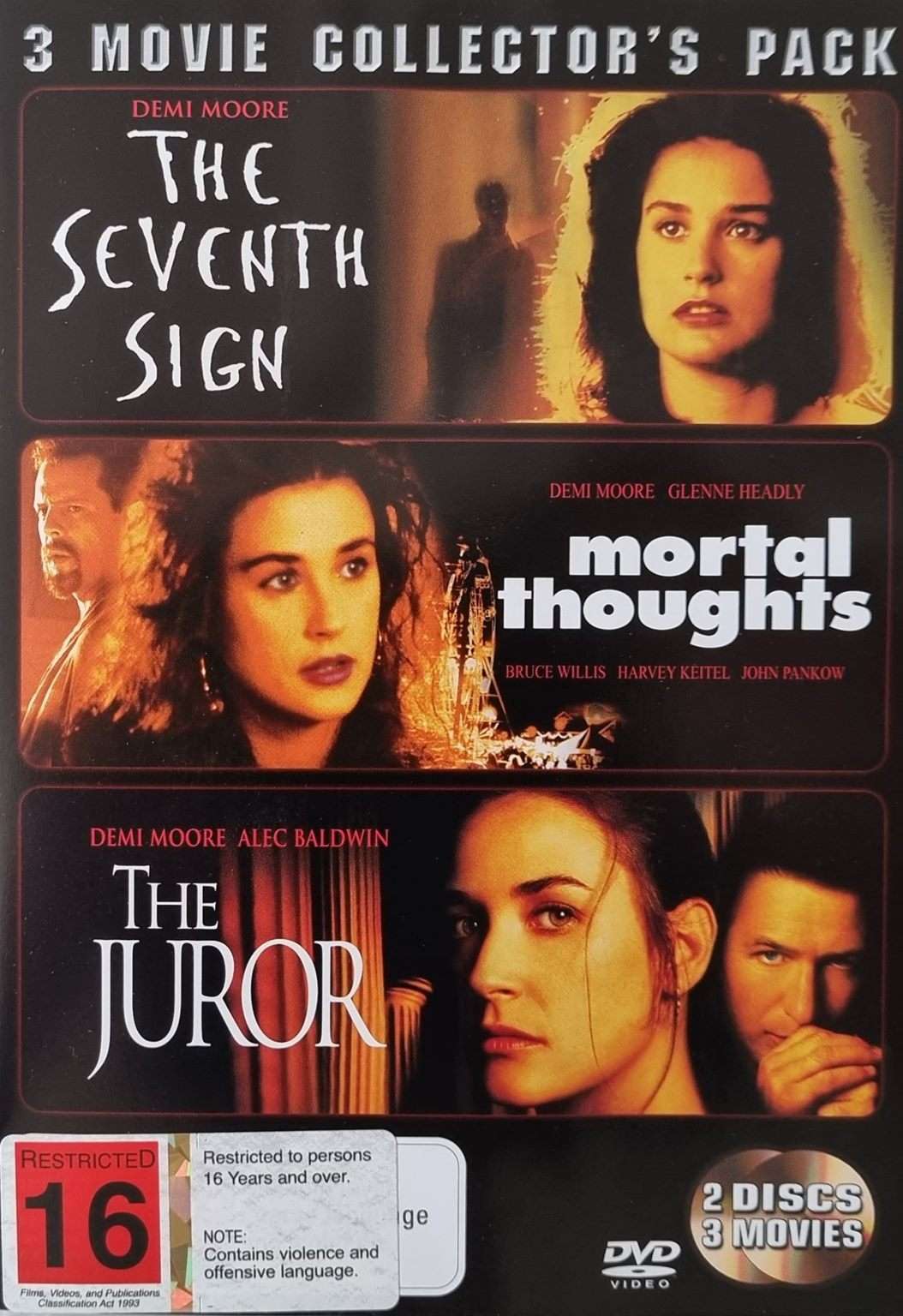 The Seventh Sign / Mortal Thoughts / The Juror