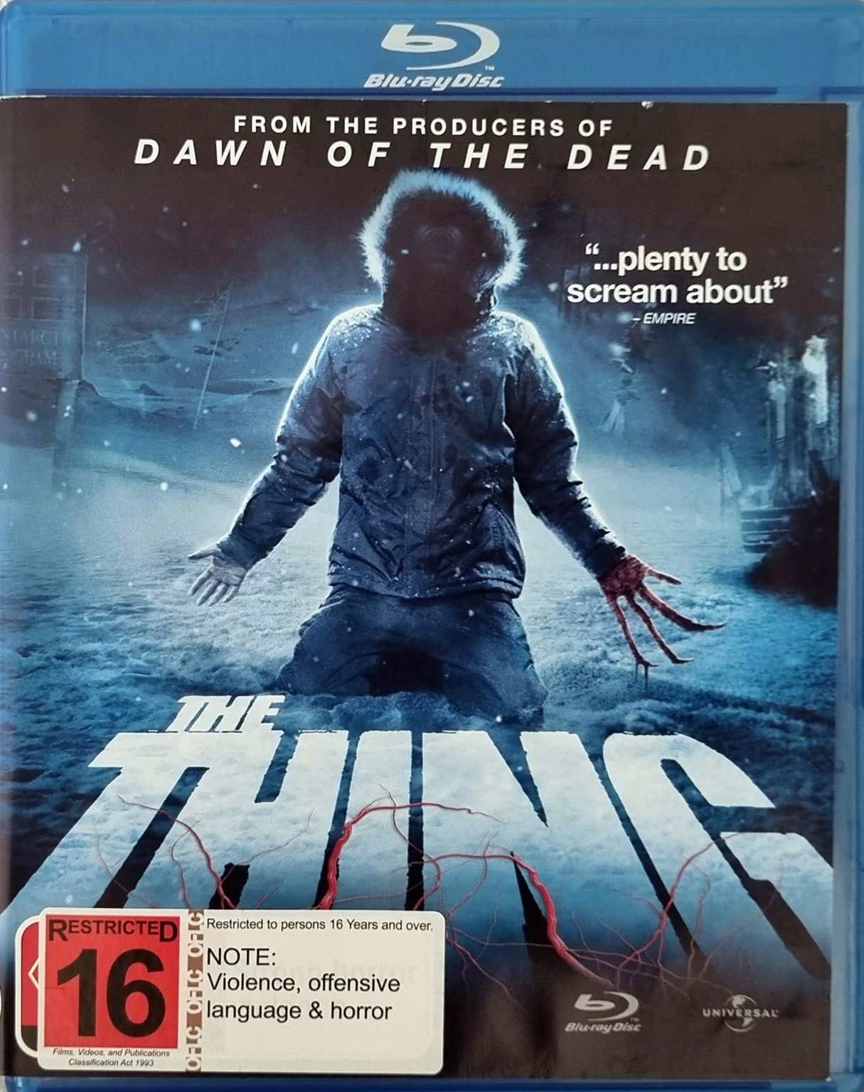 The Thing (Blu Ray) 2011 Prequel Default Title