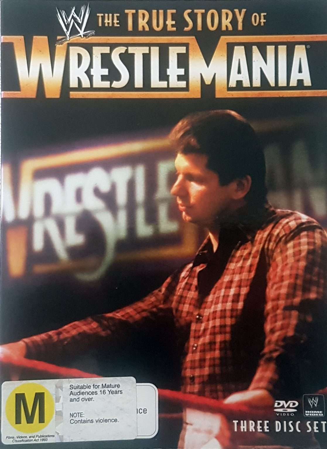 WWE: The True Story of Wrestlemania 3 Disc Set