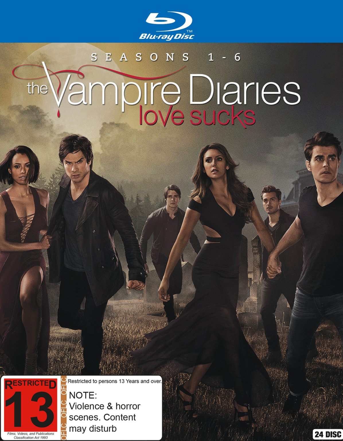 The Vampire Diaries Seasons 1-6 (Blu Ray) Default Title