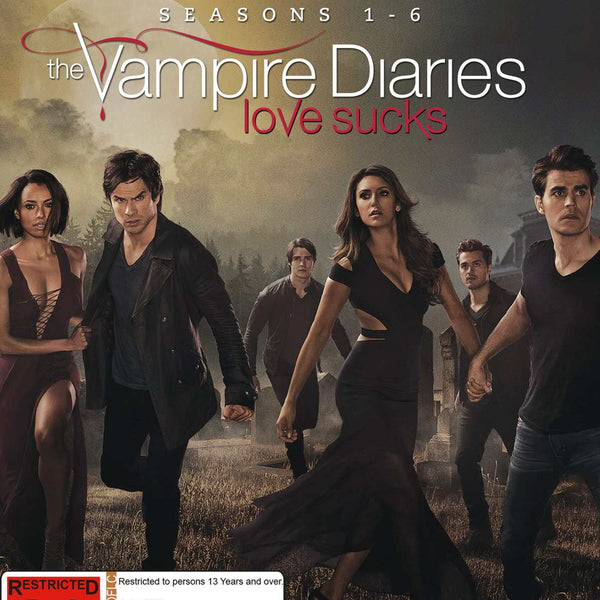 The Vampire Diaries Seasons 1-6 (Blu Ray) 
