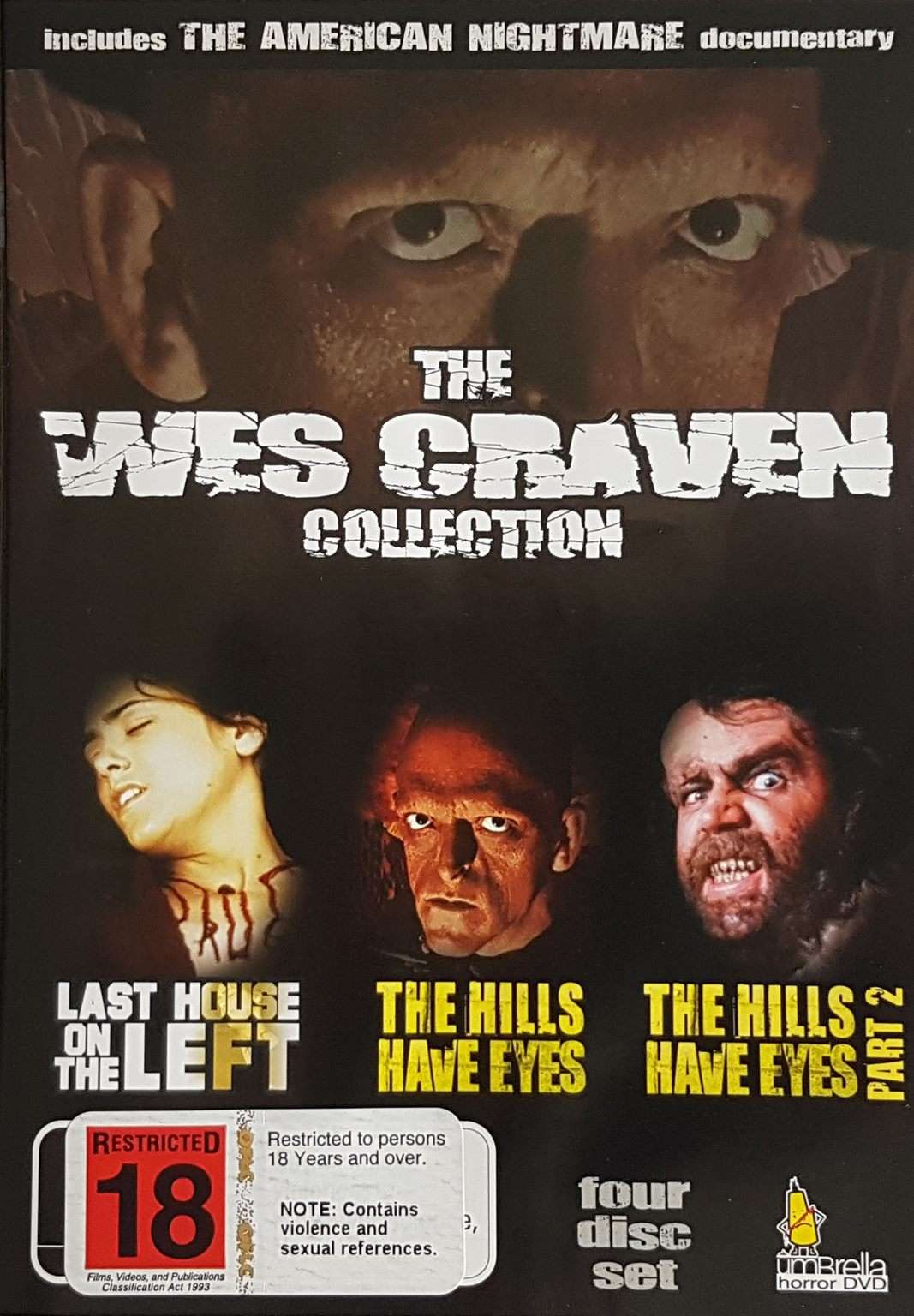The Wes Craven Collection Last House on the Left / The Hills Have Eyes 1 & 2