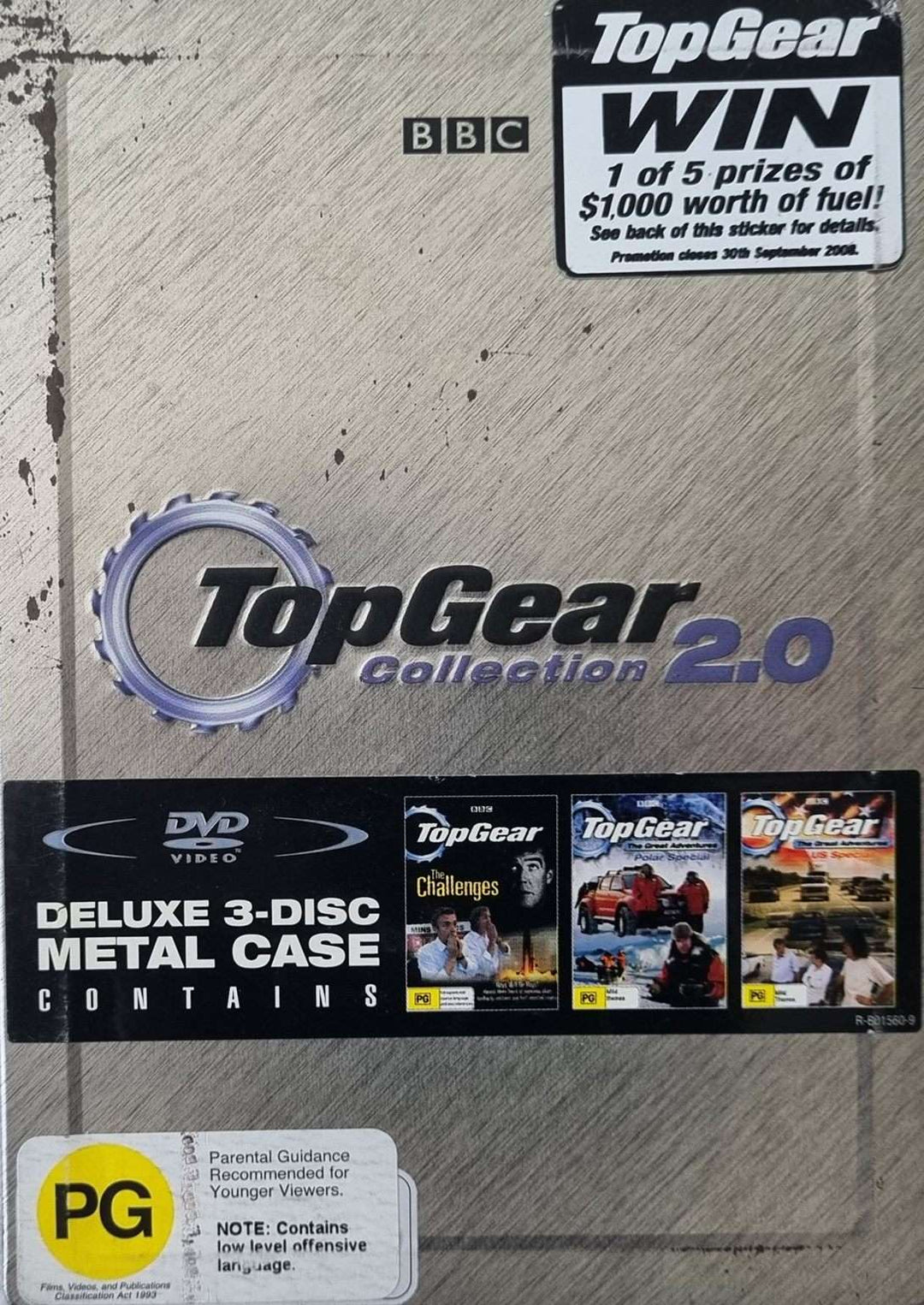 top gear box set Top Gear Collection 2.0 Steel Case (DVD)