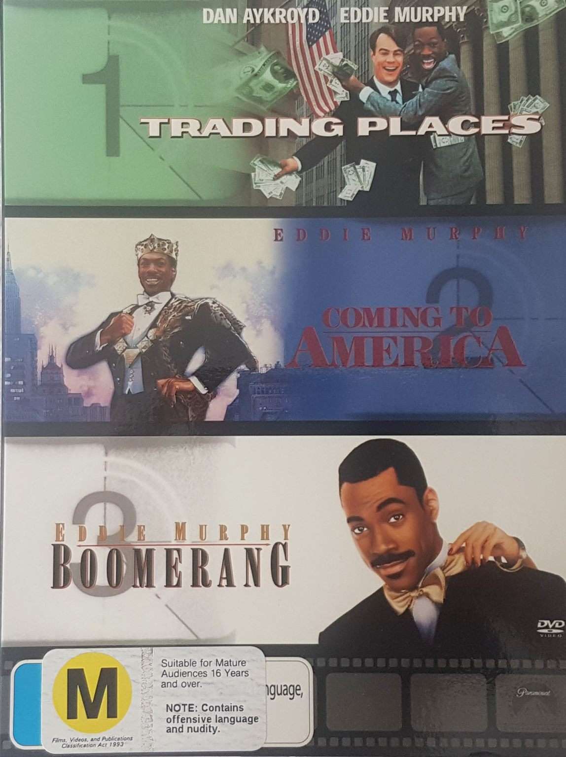 Trading Places / Coming to America / Boomerang