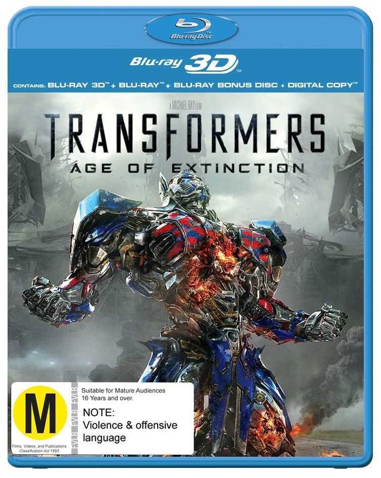 Transformers Age of Extinction 3D + 2D (Blu Ray) Default Title