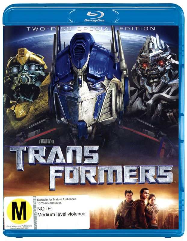 Transformers (Blu Ray) Two Disc Edition Default Title