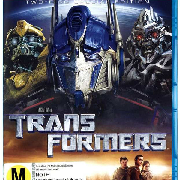 Transformers Blu Ray Two Disc Edition