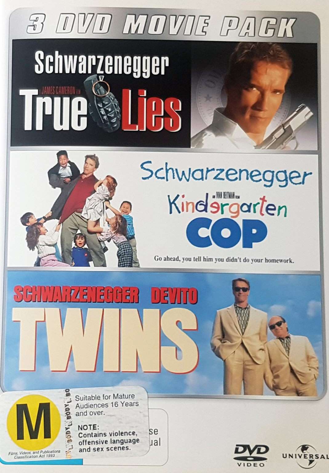 True Lies / Kindergarten Cop / Twins