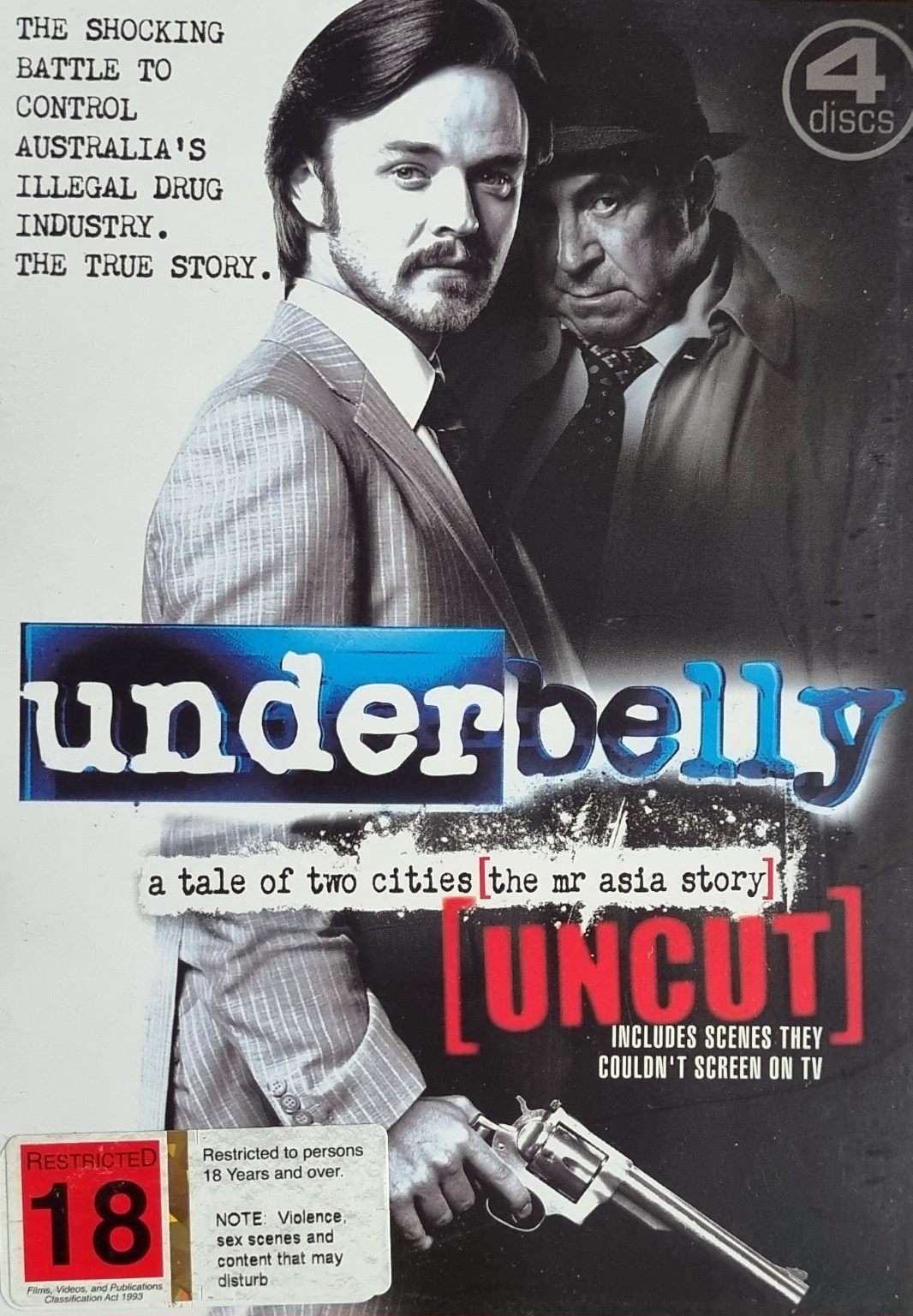 Underbelly Uncut: A Tale of Two Cities 4 Disc Set
