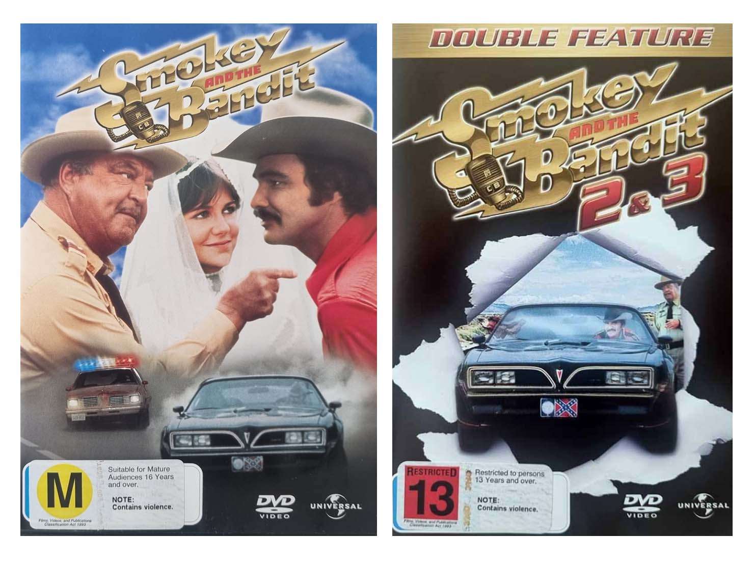 Smokey and the Bandit 1, 2 & 3