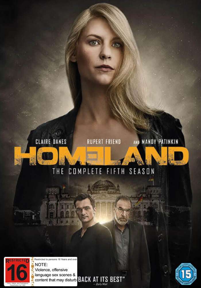 Homeland - The Complete Fifth Season DVD