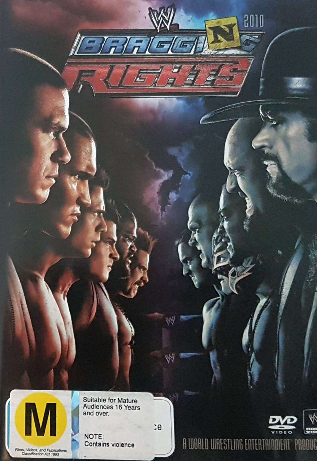 Bragging Rights Screaming WWE: Bragging Rights 2010 (DVD)