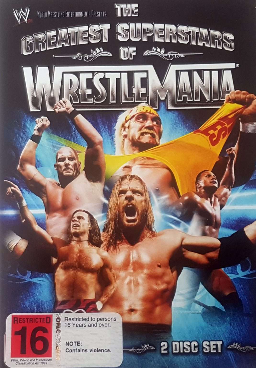 WWE: The Greatest Superstars of Wrestlemania 2 Disc Set