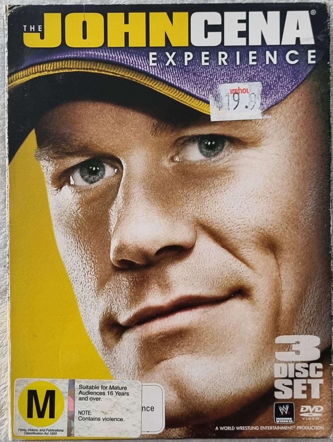 WWE: The John Cena Experience 3 Disc Set