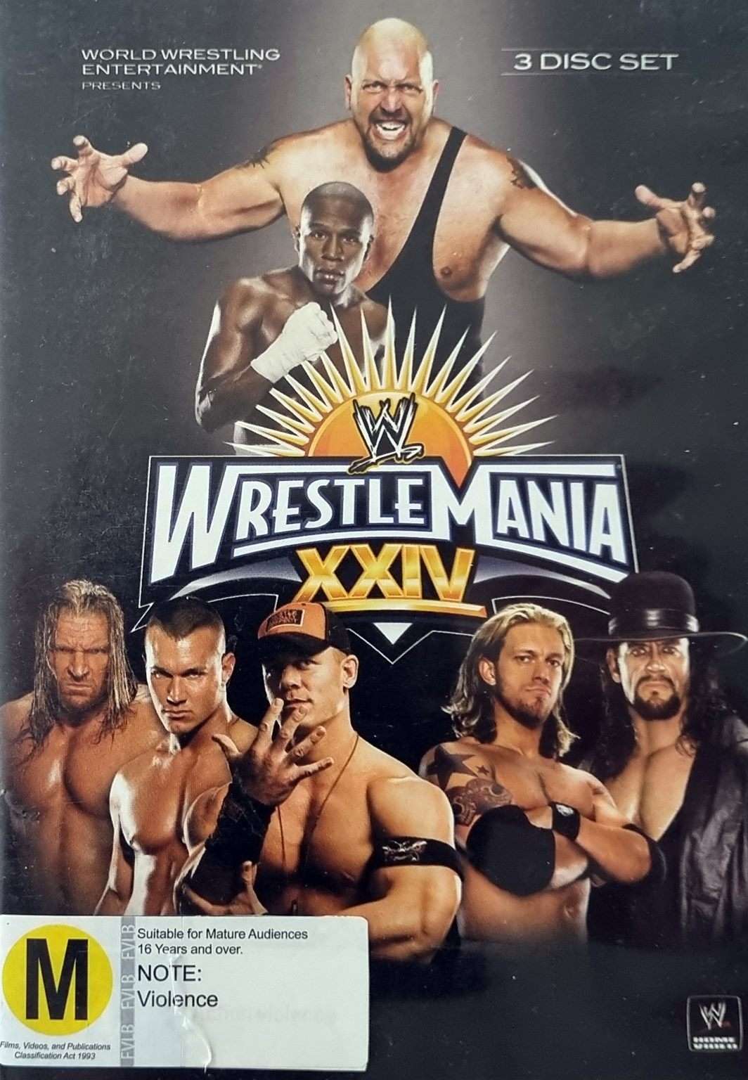 WWE: Wrestlemania XXIV 24 3 Disc Set