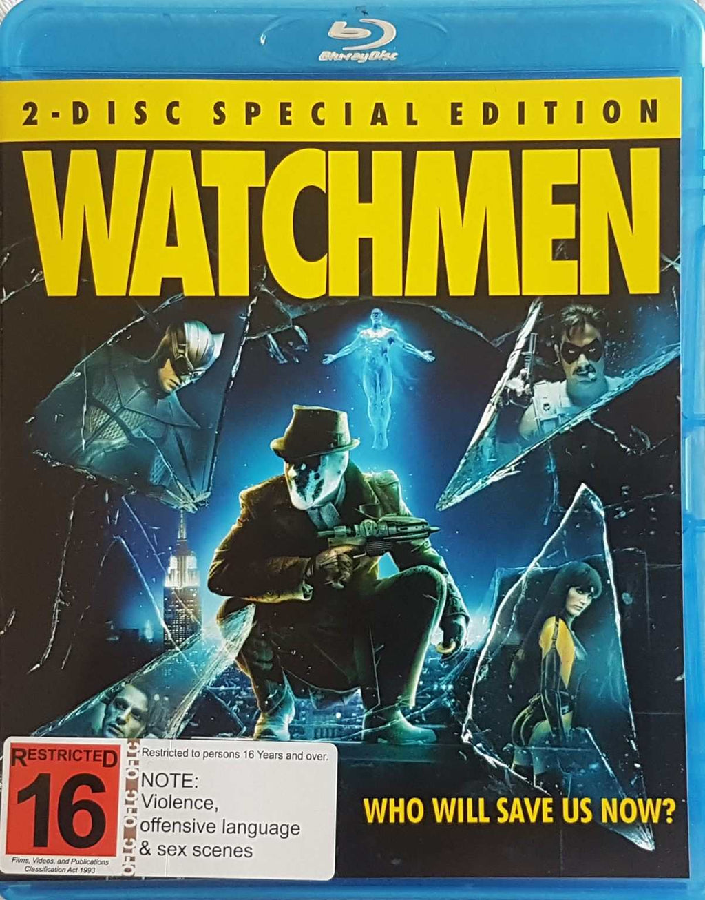 Watchmen Cd Watchmen: 2 Disc Special Edition (Blu Ray)