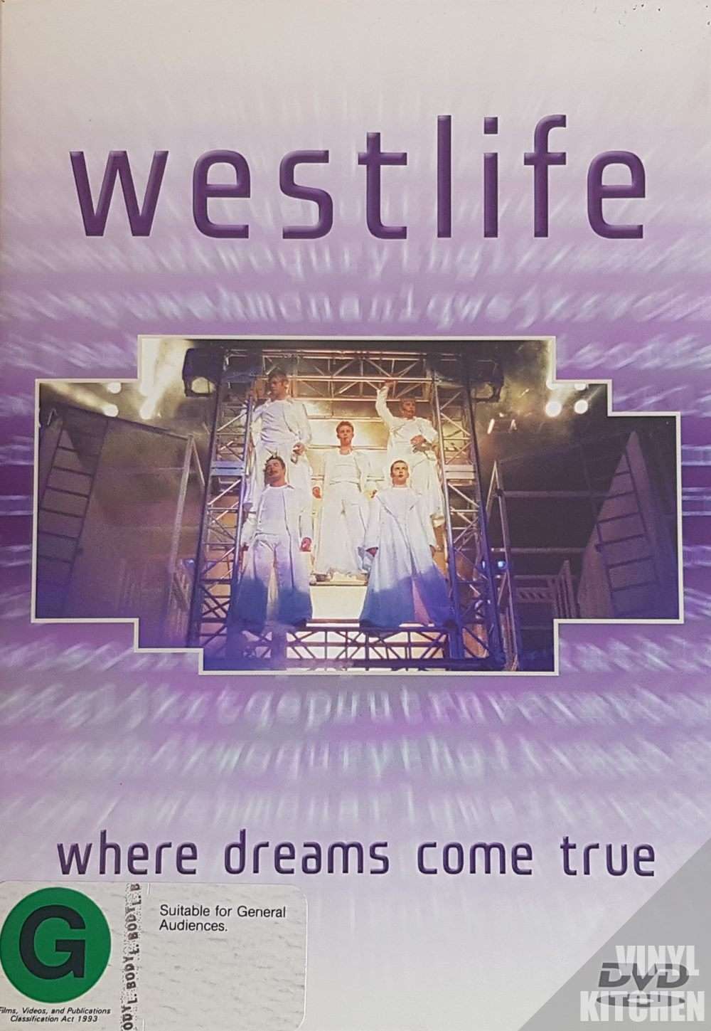 Westlife - Where Dreams Come True DVD/CD