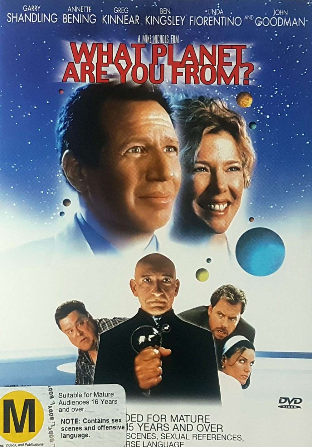 What Planet Are You From DVD What planet are you from dvd